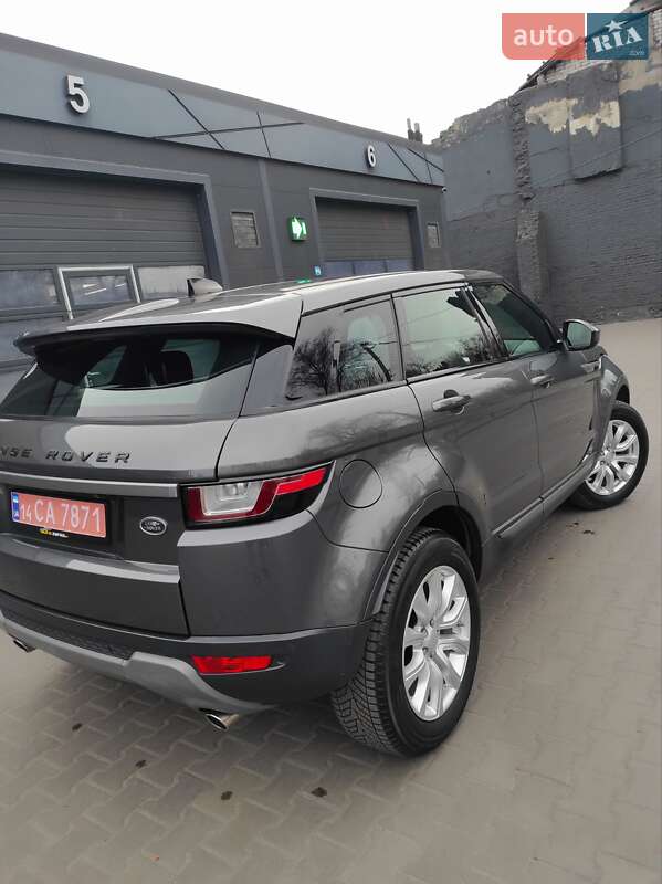Позашляховик / Кросовер Land Rover Range Rover Evoque 2018 в Кам'янському