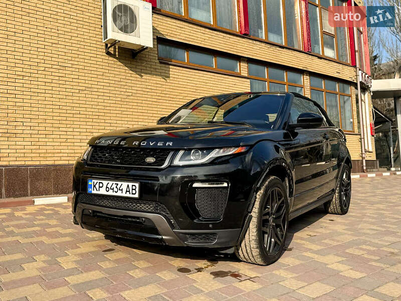 Кабриолет Land Rover Range Rover Evoque 2017 в 