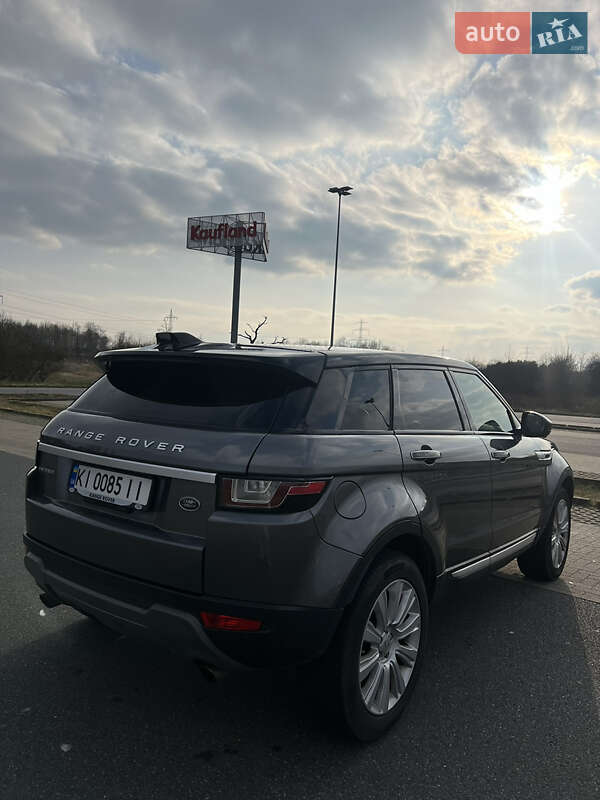 Внедорожник / Кроссовер Land Rover Range Rover Evoque 2016 в Киеве