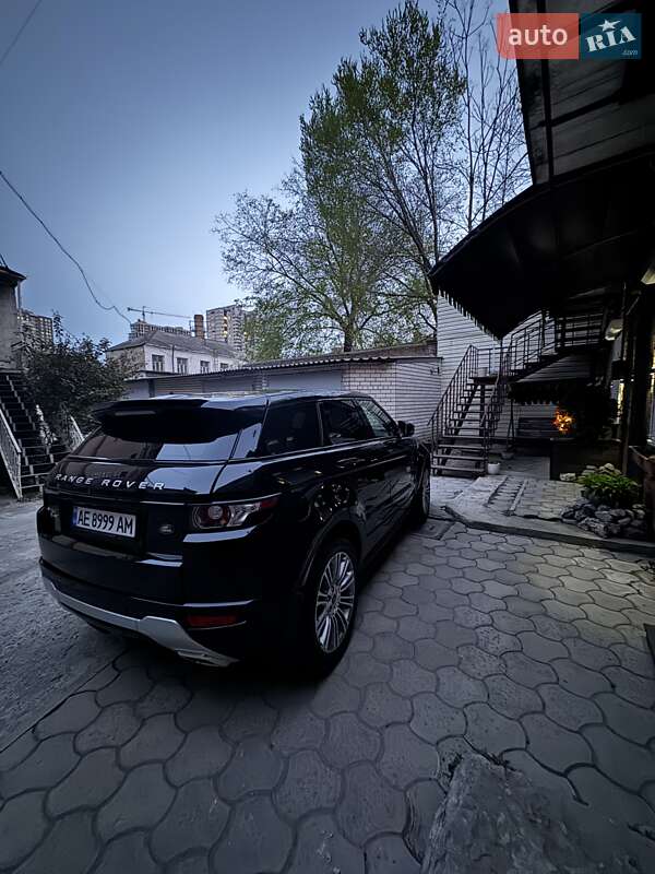 Позашляховик / Кросовер Land Rover Range Rover Evoque 2012 в Дніпрі