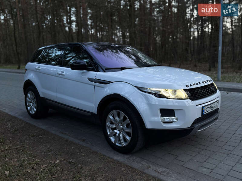 Позашляховик / Кросовер Land Rover Range Rover Evoque 2014 в Львові