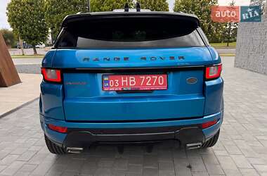 Позашляховик / Кросовер Land Rover Range Rover Evoque 2018 в 