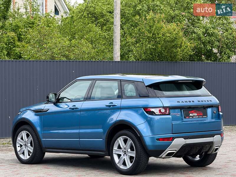 Позашляховик / Кросовер Land Rover Range Rover Evoque 2012 в Луцьку фото 6 Позашляховик / Кросовер Land Rover Range Rover Evoque 2012 в Луцьку