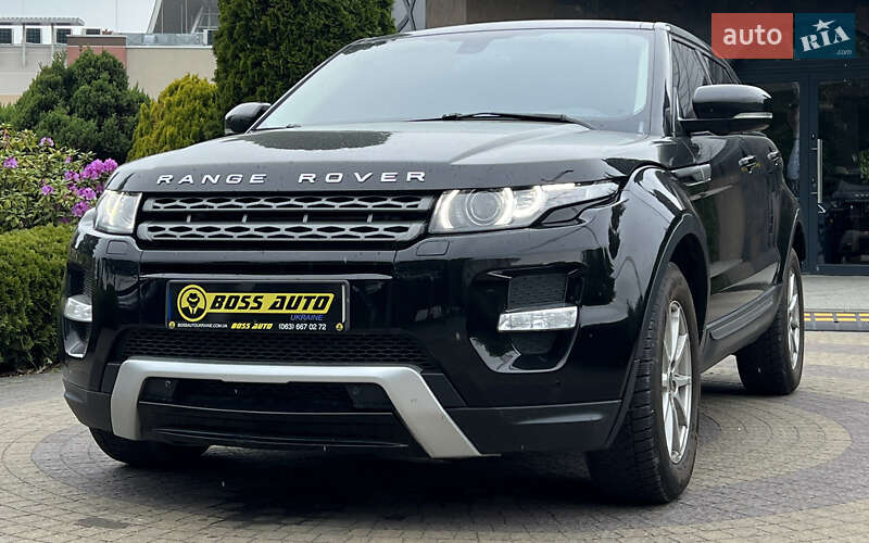 Позашляховик / Кросовер Land Rover Range Rover Evoque 2012 в Львові