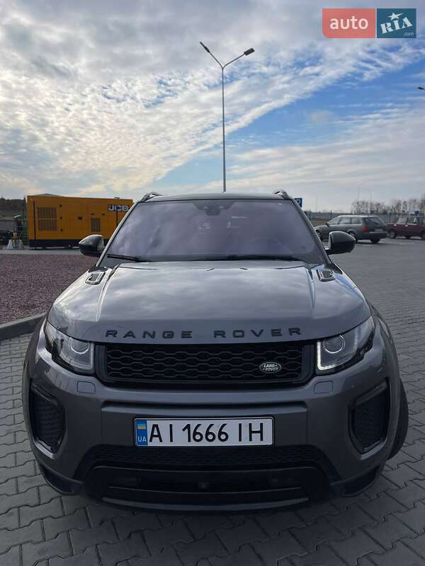 Внедорожник / Кроссовер Land Rover Range Rover Evoque 2016 в Броварах