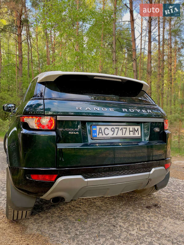Внедорожник / Кроссовер Land Rover Range Rover Evoque 2013 в Луцке