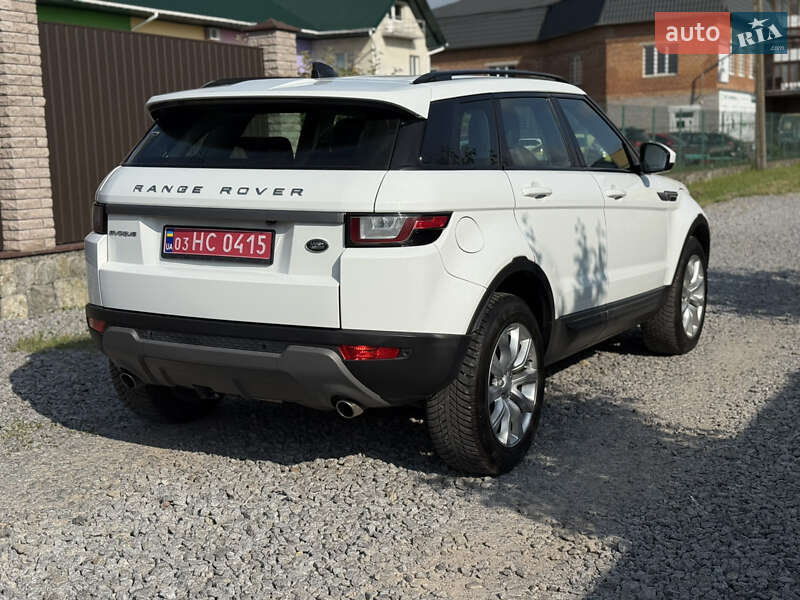 Внедорожник / Кроссовер Land Rover Range Rover Evoque 2017 в Киеве