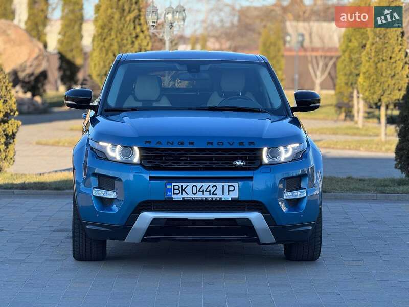 Позашляховик / Кросовер Land Rover Range Rover Evoque 2012 в 