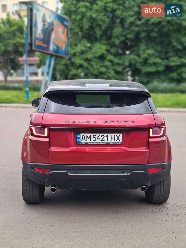 Внедорожник / Кроссовер Land Rover Range Rover Evoque 2016 в Житомире фото 10 Внедорожник / Кроссовер Land Rover Range Rover Evoque 2016 в Житомире