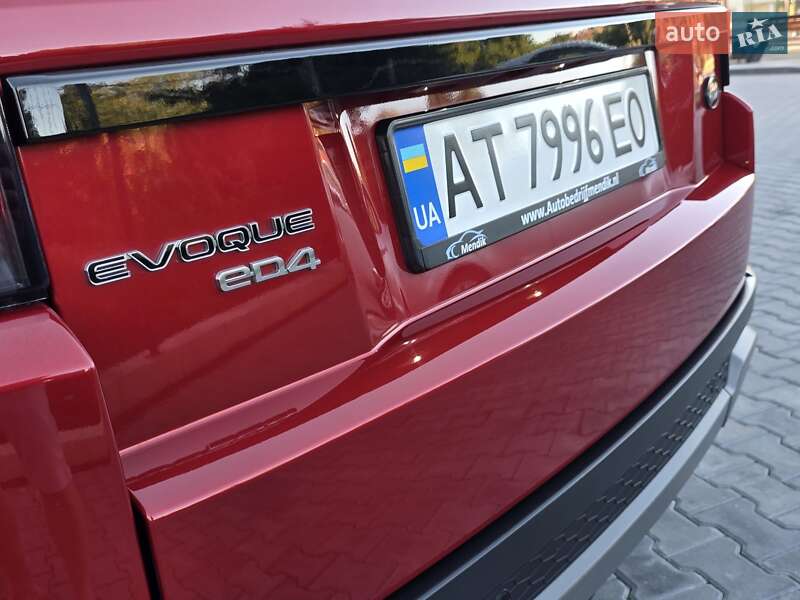 Позашляховик / Кросовер Land Rover Range Rover Evoque 2012 в Хмельницькому