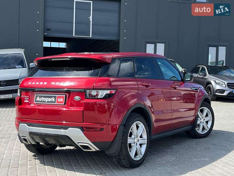 Внедорожник / Кроссовер Land Rover Range Rover Evoque 2014 в Львове