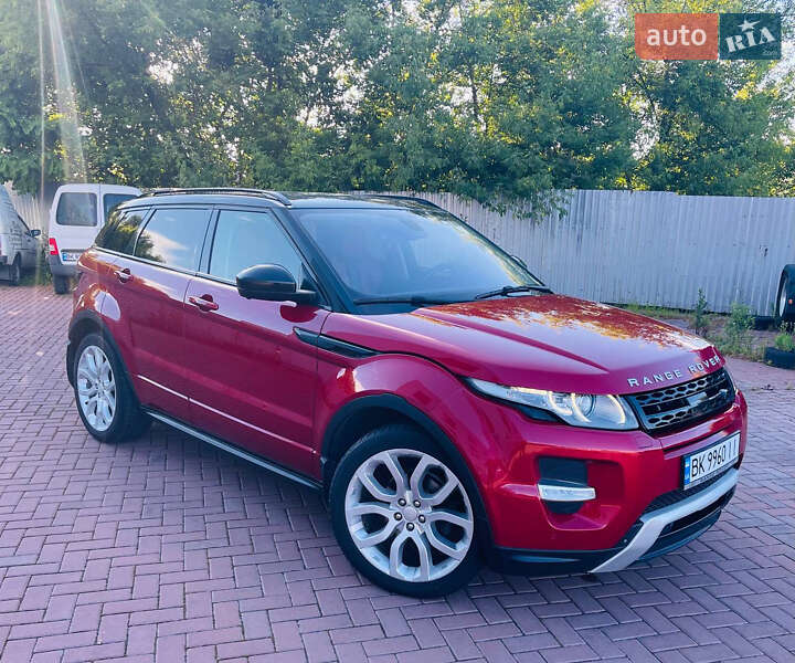 Внедорожник / Кроссовер Land Rover Range Rover Evoque 2014 в Ровно