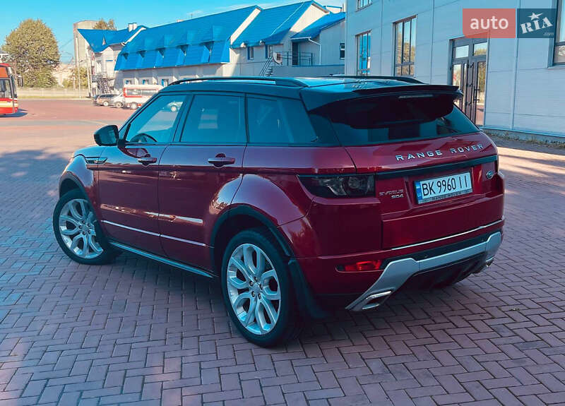 Внедорожник / Кроссовер Land Rover Range Rover Evoque 2014 в Ровно