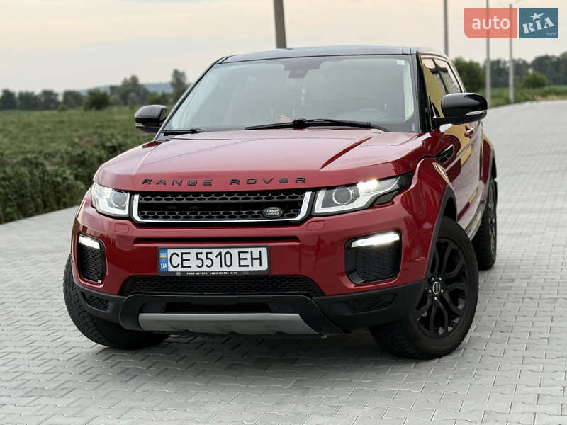 Внедорожник / Кроссовер Land Rover Range Rover Evoque 2015 в Черновцах