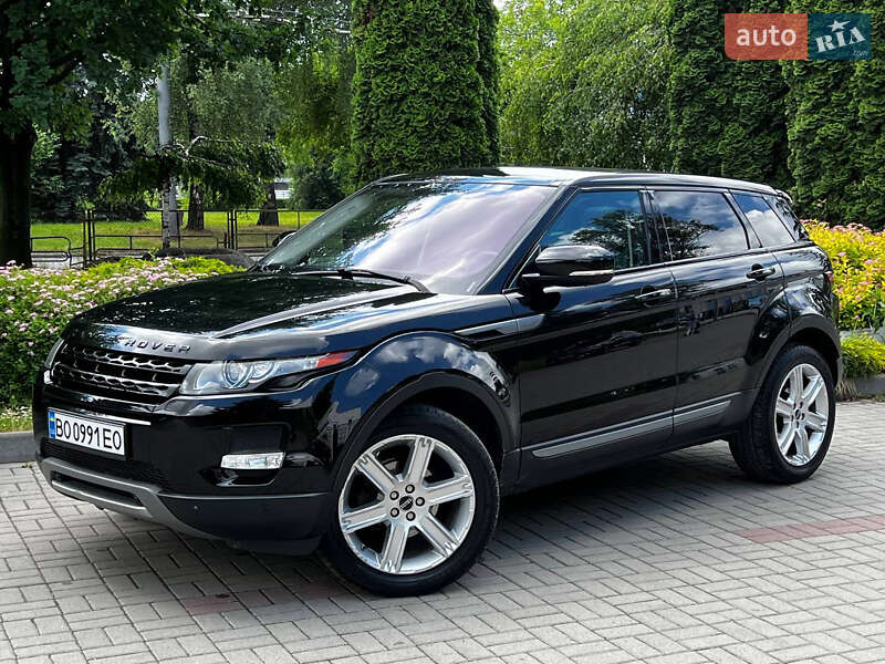 Позашляховик / Кросовер Land Rover Range Rover Evoque 2012 в Тернополі