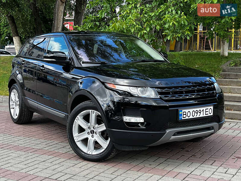 Позашляховик / Кросовер Land Rover Range Rover Evoque 2012 в Тернополі