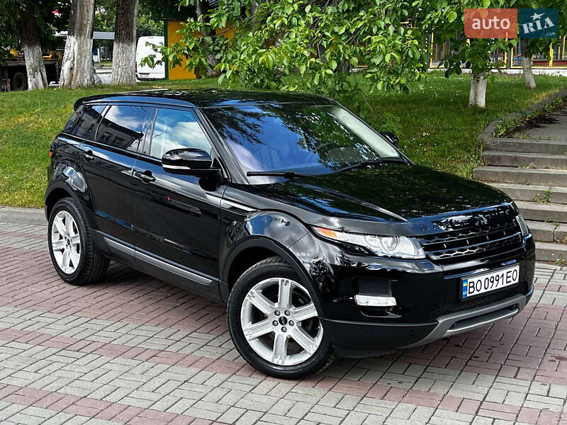 Позашляховик / Кросовер Land Rover Range Rover Evoque 2012 в Тернополі