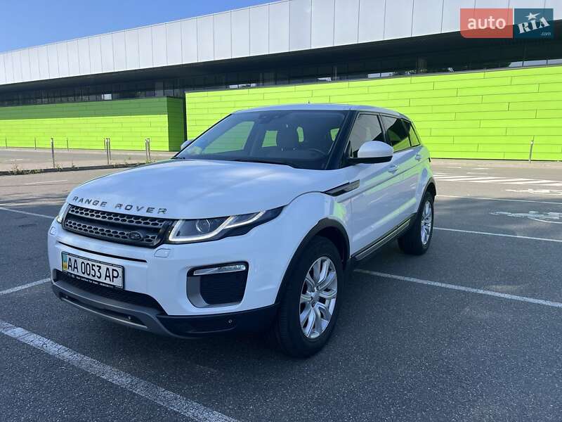 Внедорожник / Кроссовер Land Rover Range Rover Evoque 2016 в Киеве