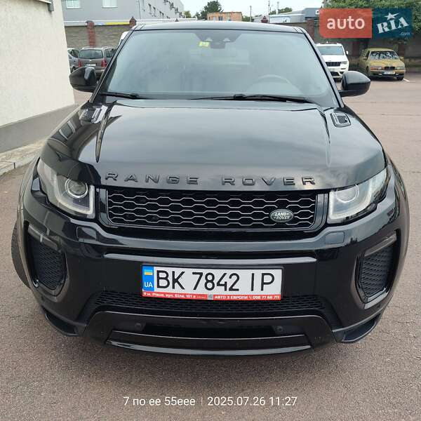 Внедорожник / Кроссовер Land Rover Range Rover Evoque 2015 в Ровно