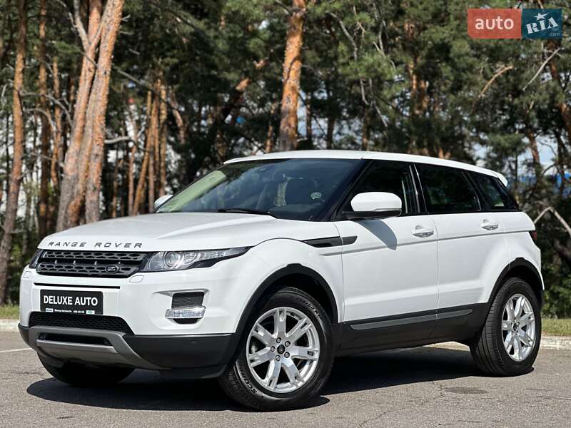 Внедорожник / Кроссовер Land Rover Range Rover Evoque 2012 в Киеве