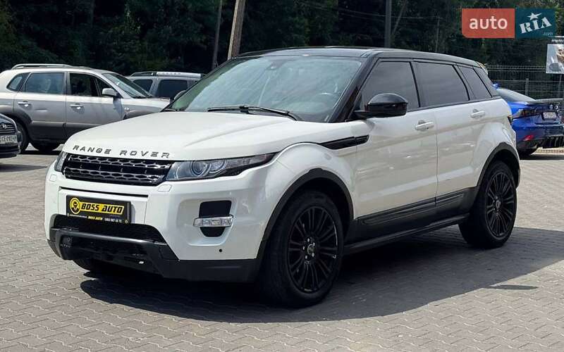 Внедорожник / Кроссовер Land Rover Range Rover Evoque 2012 в Черновцах