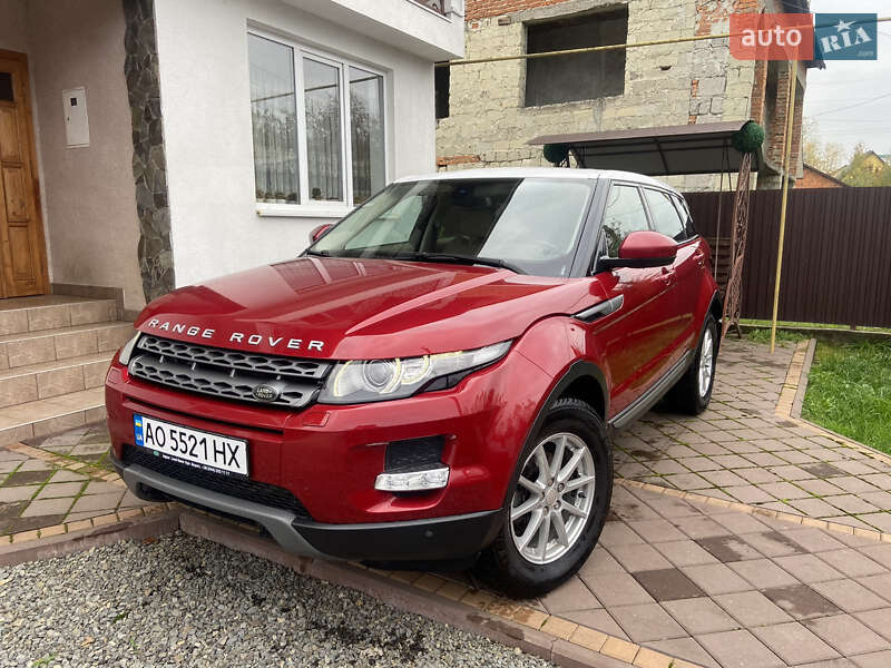 Внедорожник / Кроссовер Land Rover Range Rover Evoque 2014 в Хусте