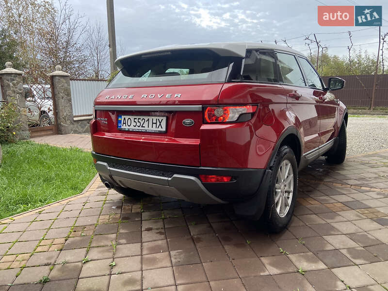 Внедорожник / Кроссовер Land Rover Range Rover Evoque 2014 в Хусте