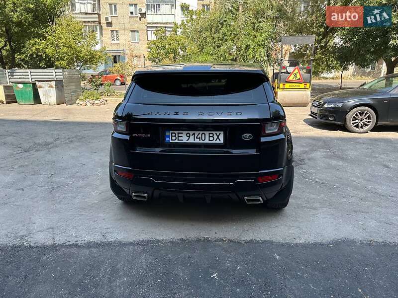 Внедорожник / Кроссовер Land Rover Range Rover Evoque 2016 в Николаеве