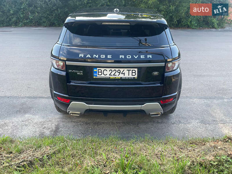 Внедорожник / Кроссовер Land Rover Range Rover Evoque 2012 в Львове