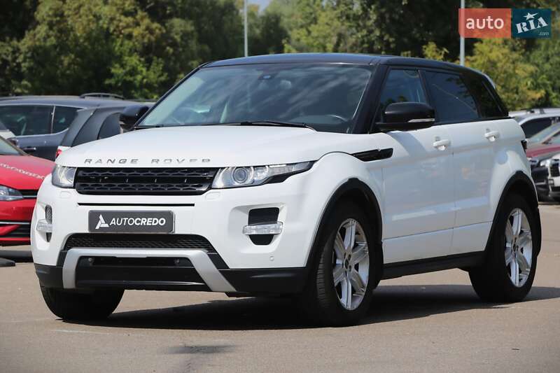 Внедорожник / Кроссовер Land Rover Range Rover Evoque 2012 в Киеве