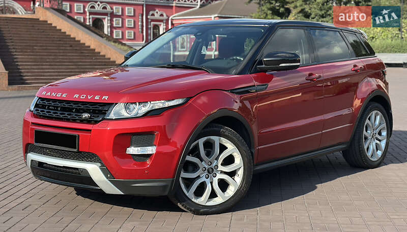 Внедорожник / Кроссовер Land Rover Range Rover Evoque 2013 в Днепре
