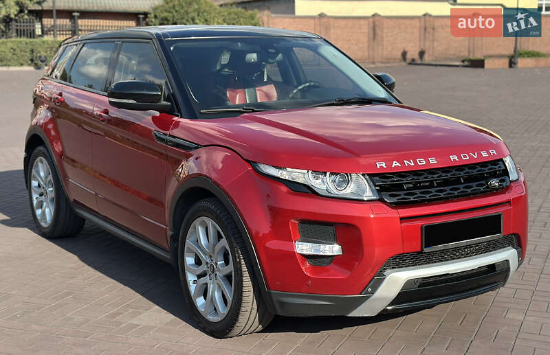 Внедорожник / Кроссовер Land Rover Range Rover Evoque 2013 в Днепре