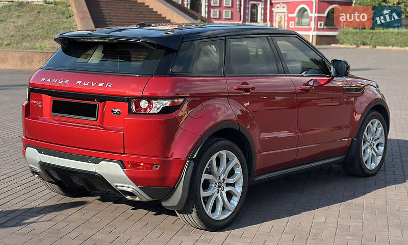 Внедорожник / Кроссовер Land Rover Range Rover Evoque 2013 в Днепре