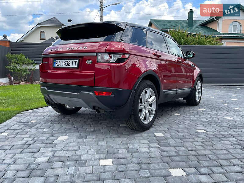 Внедорожник / Кроссовер Land Rover Range Rover Evoque 2014 в Киеве