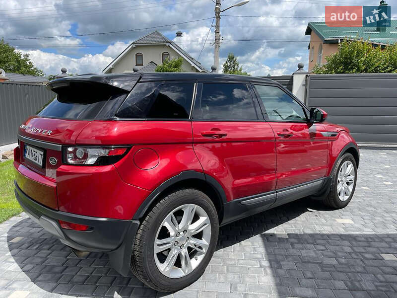 Внедорожник / Кроссовер Land Rover Range Rover Evoque 2014 в Киеве