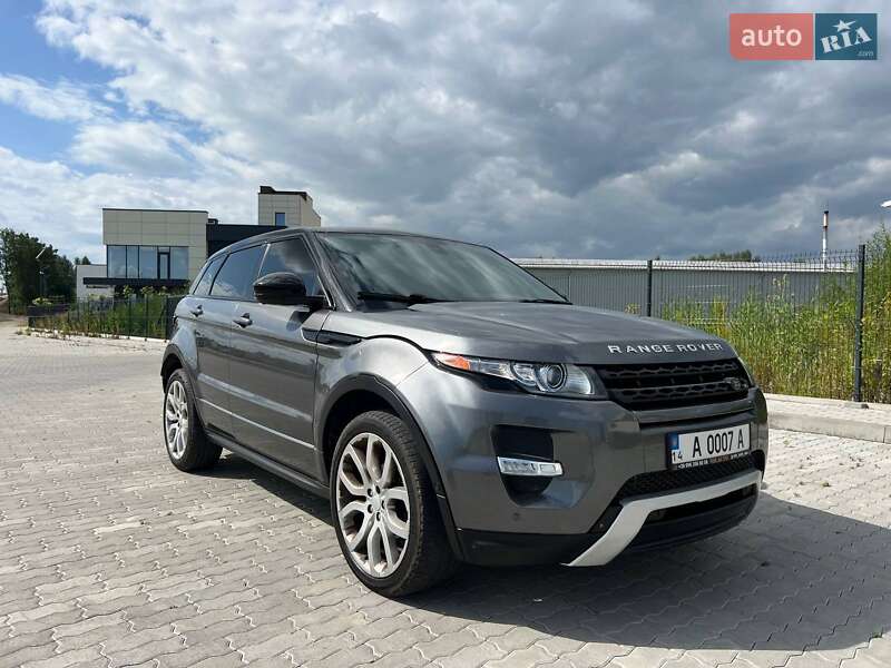 Позашляховик / Кросовер Land Rover Range Rover Evoque 2015 в Львові