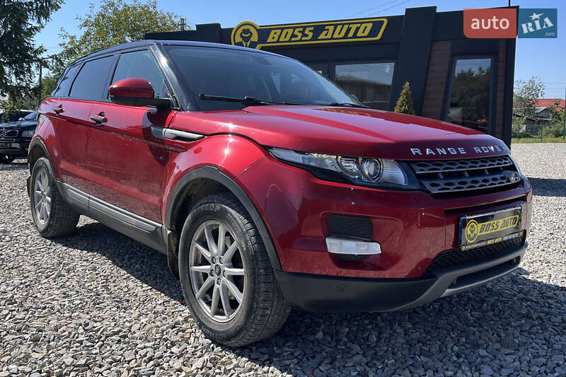 Позашляховик / Кросовер Land Rover Range Rover Evoque 2013 в 