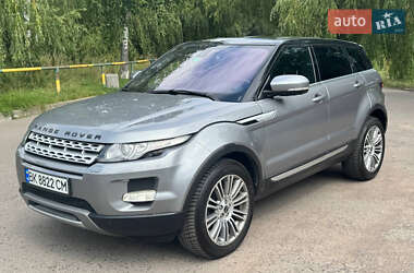Позашляховик / Кросовер Land Rover Range Rover Evoque 2012 в 