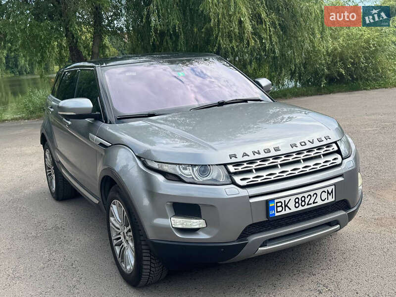 Позашляховик / Кросовер Land Rover Range Rover Evoque 2012 в Рівному