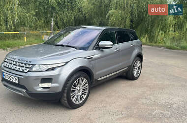 Позашляховик / Кросовер Land Rover Range Rover Evoque 2012 в 
