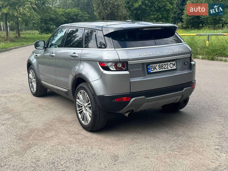 Позашляховик / Кросовер Land Rover Range Rover Evoque 2012 в Рівному