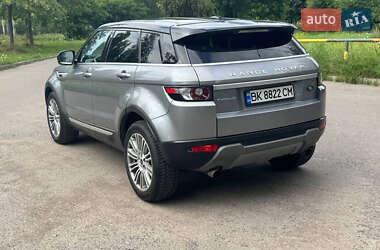 Позашляховик / Кросовер Land Rover Range Rover Evoque 2012 в 
