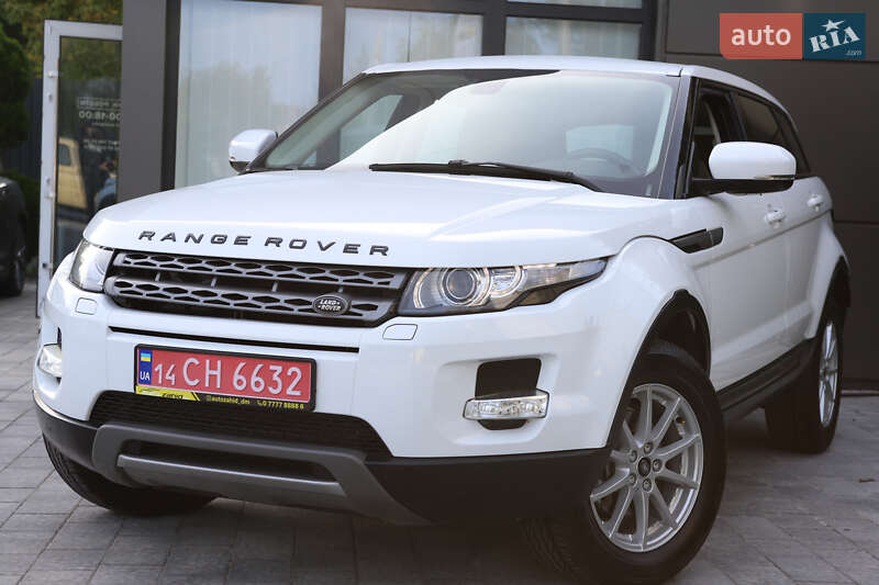 Позашляховик / Кросовер Land Rover Range Rover Evoque 2014 в Дрогобичі