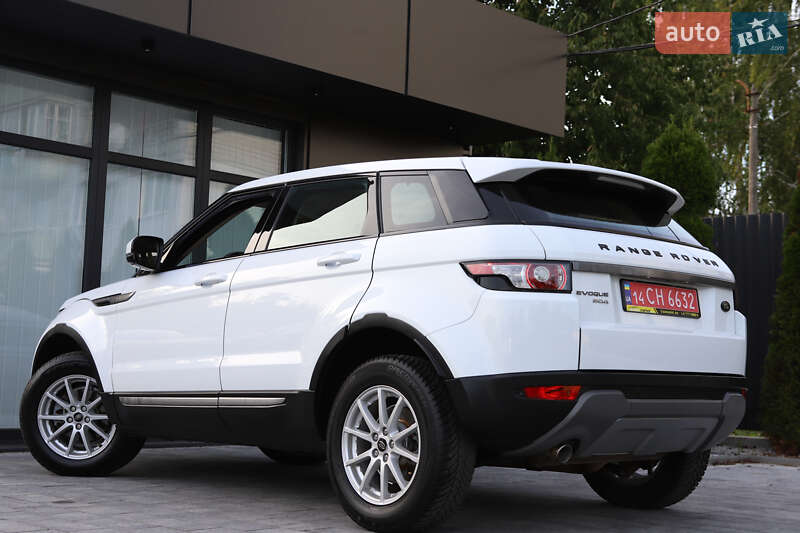 Позашляховик / Кросовер Land Rover Range Rover Evoque 2014 в Дрогобичі