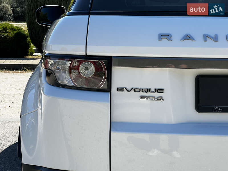 Внедорожник / Кроссовер Land Rover Range Rover Evoque 2012 в Днепре