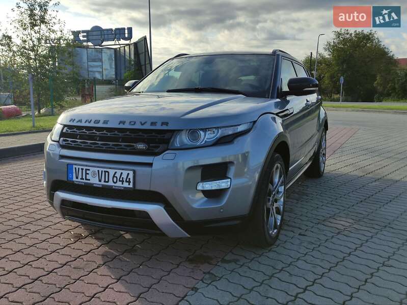 Позашляховик / Кросовер Land Rover Range Rover Evoque 2012 в 