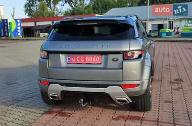 Позашляховик / Кросовер Land Rover Range Rover Evoque 2012 в 