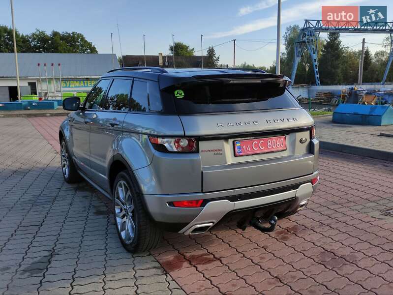Внедорожник / Кроссовер Land Rover Range Rover Evoque 2012 в Калуше фото 12 Внедорожник / Кроссовер Land Rover Range Rover Evoque 2012 в Калуше
