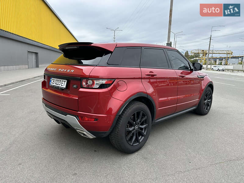 Внедорожник / Кроссовер Land Rover Range Rover Evoque 2012 в Киеве