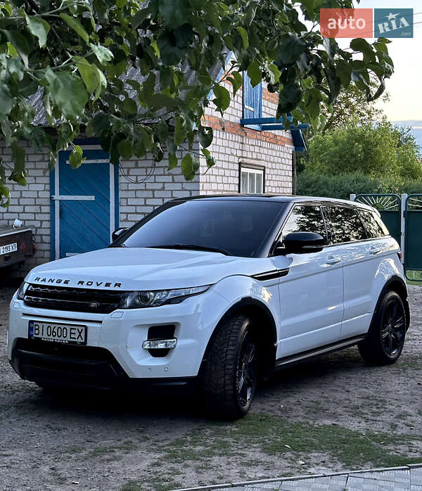 Позашляховик / Кросовер Land Rover Range Rover Evoque 2013 в Полтаві